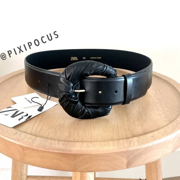 Zara | Accessories | Zara Limited Edition Leather Belt Made  display picture 3